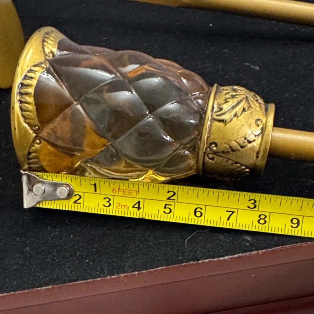 Gold and Crystal Wall Sconce Hold Back